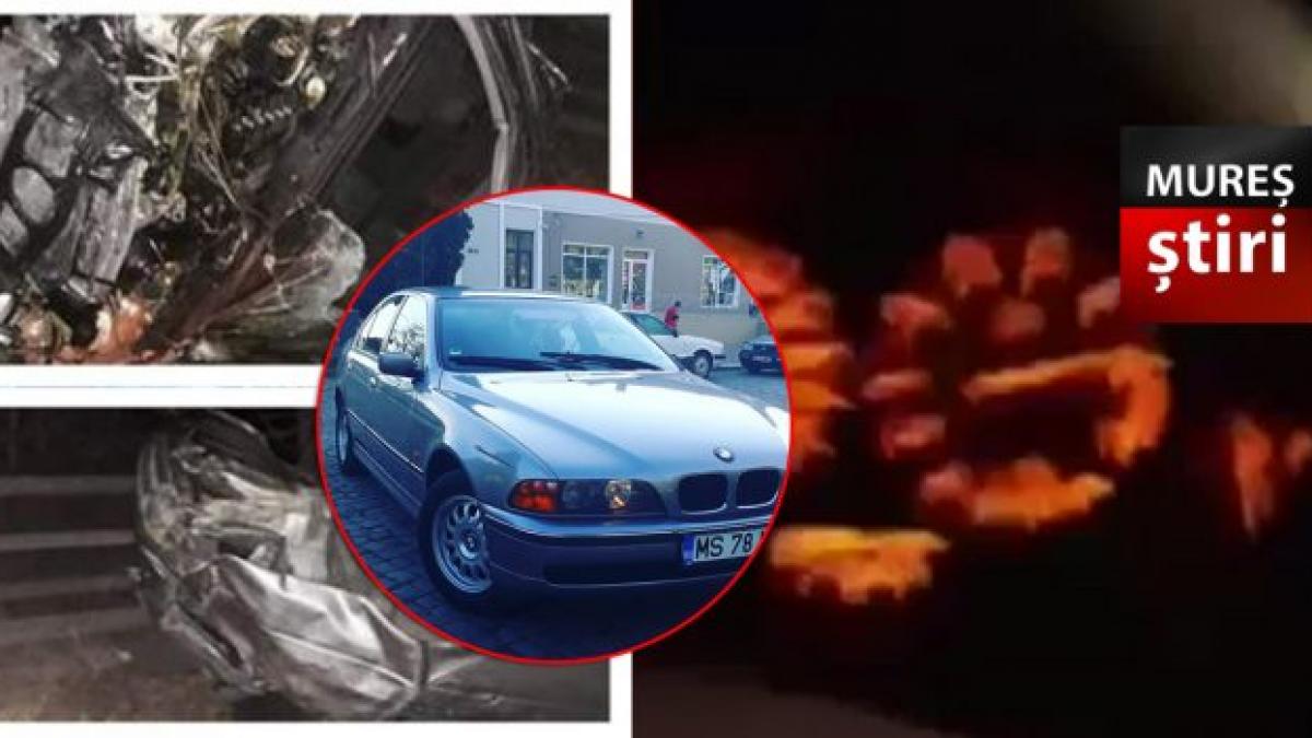 un alt accident teribil din cauza live ului la volan doi tineri din mures s au rasturnat cu masina