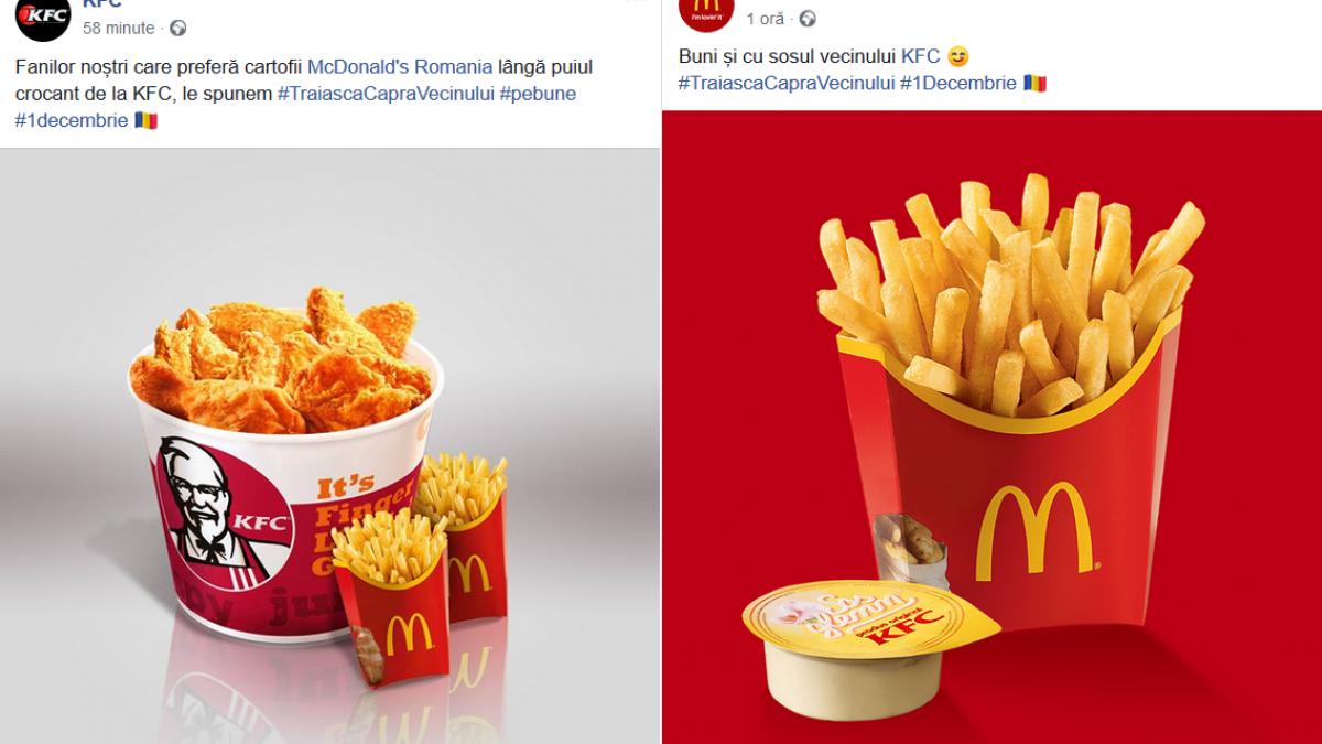 centenarul marii unirii gest incredibil facut de kfc si mcdonald s de ziua nationala a romaniei 1
