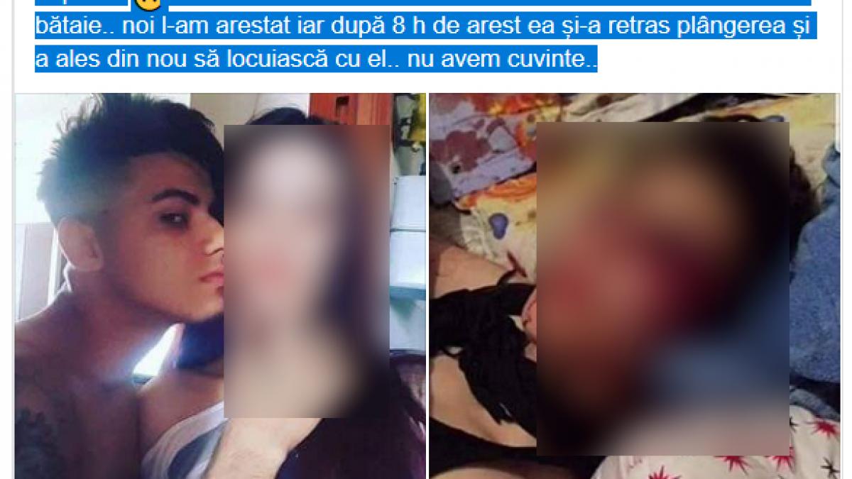 postare naucitoare pe un cont fals al politiei romane tanara macelarita de robert tanarul din