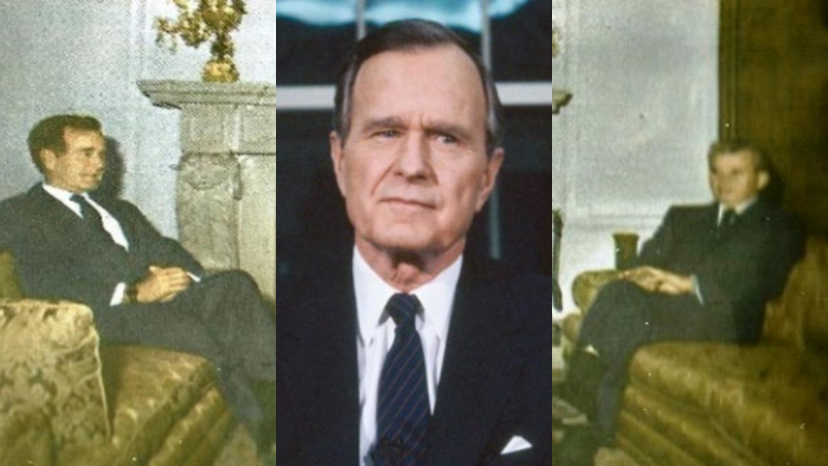 sinteza zilei stenograma discutiei ceausescu bush cum a reactionat dictatorul cand a venit vorba