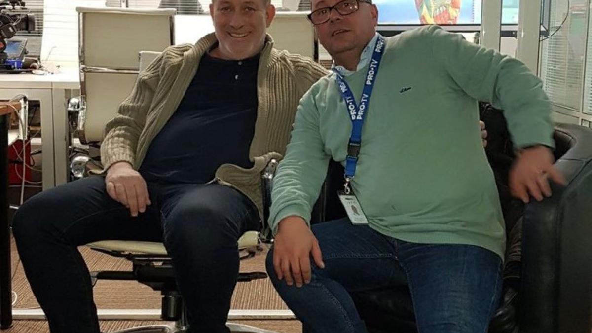 prima imagine cu florin busuioc dupa infarct a revenit la locul de munca