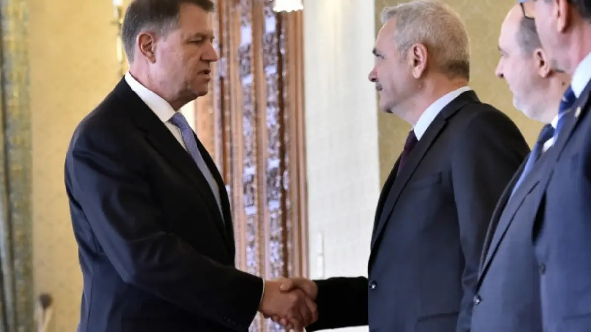 dragnea atac dur la klaus iohannis nu e papusar e doar o papusa un presedinte santajat si santajabil