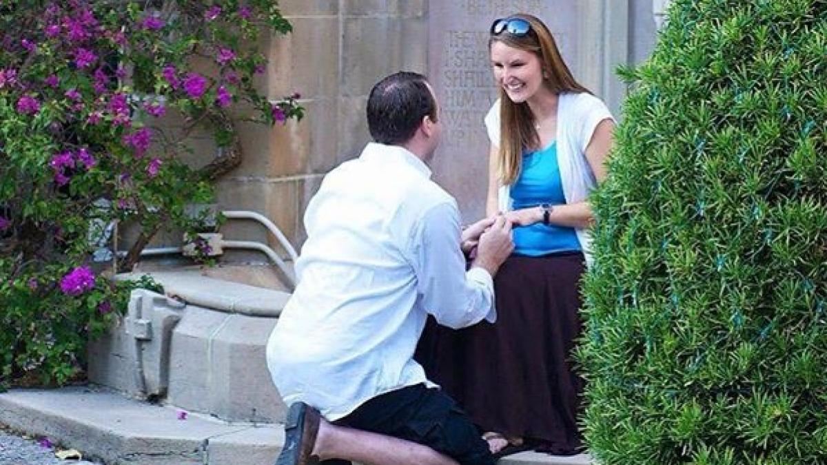 o fotografa a imortalizat o cerere in casatorie impresionanta in urma cu opt ani de zile de atunci