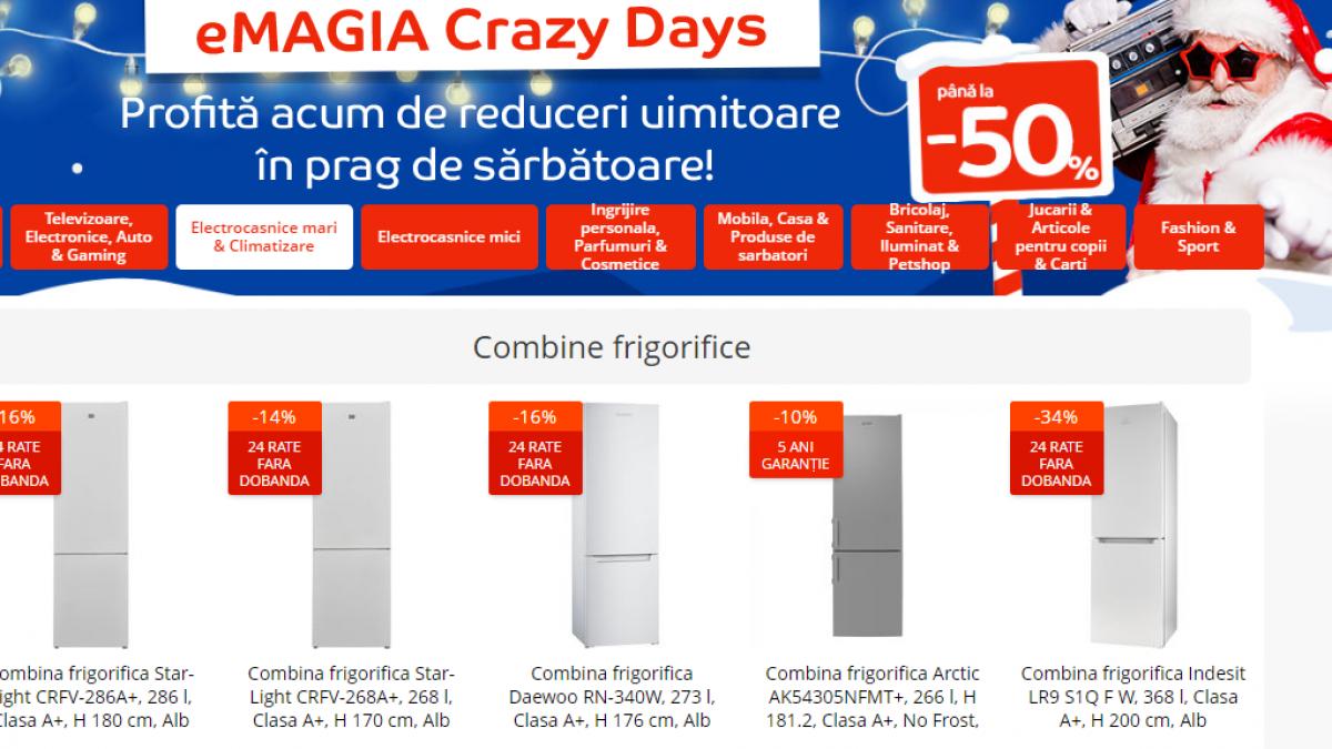 reduceri emag top 15 oferte la electrocasnice de azi