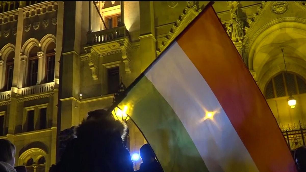 proteste la televiziunea publica din ungaria