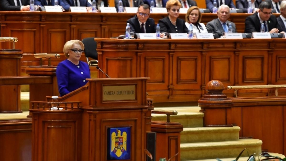 premierul dancila discurs la motiunea de cenzura impotriva guvernului este cel mai rusinos vot in