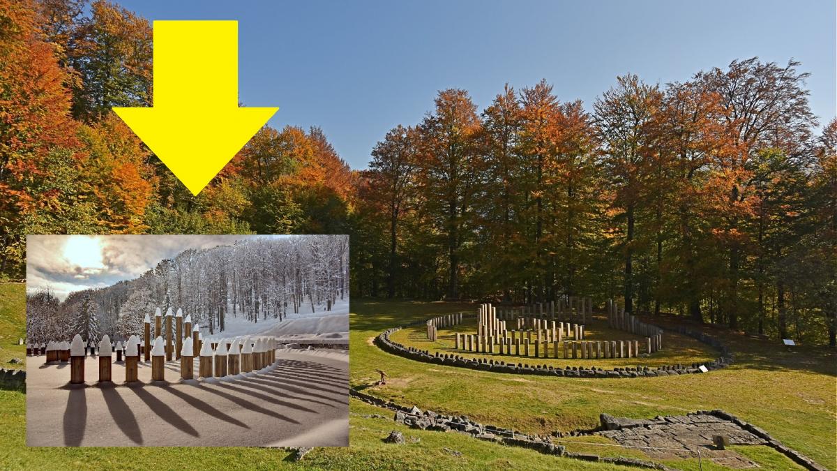 imaginile din romania care iti taie rasuflarea cum arata iarna la sarmizegetusa regia foto