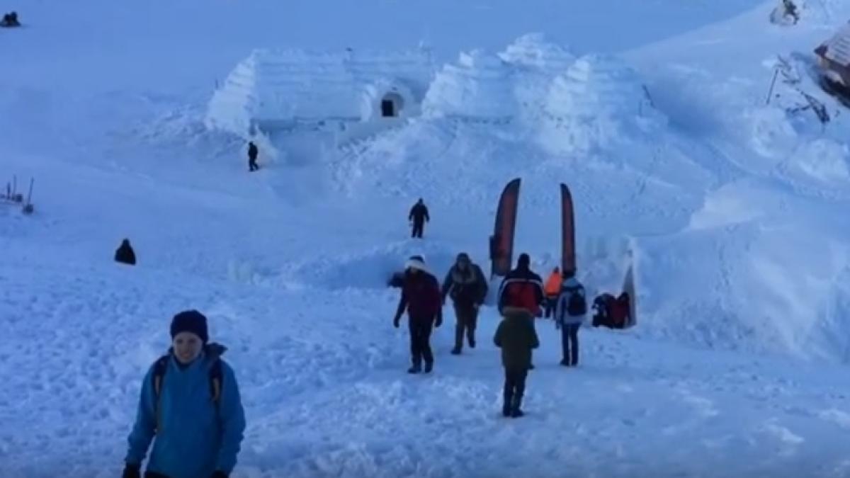 cine a ocupat hotelul de gheata de la balea lac de craciun