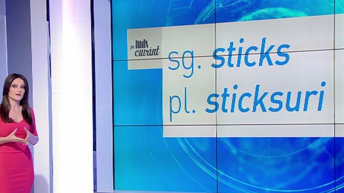 pe cuvant cu ana iorga marca dubla a pluralului se admite pentru unele anglicisme