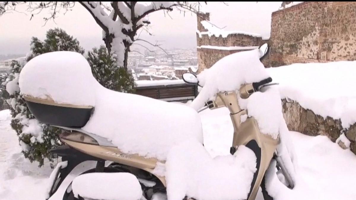 iarna grea in europa in grecia viscolul si gerul au facut trei victime