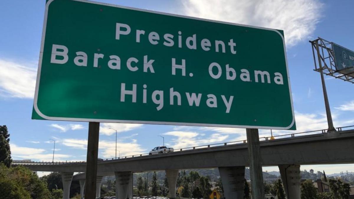 o autostrada din los angeles a fost numita barack obama
