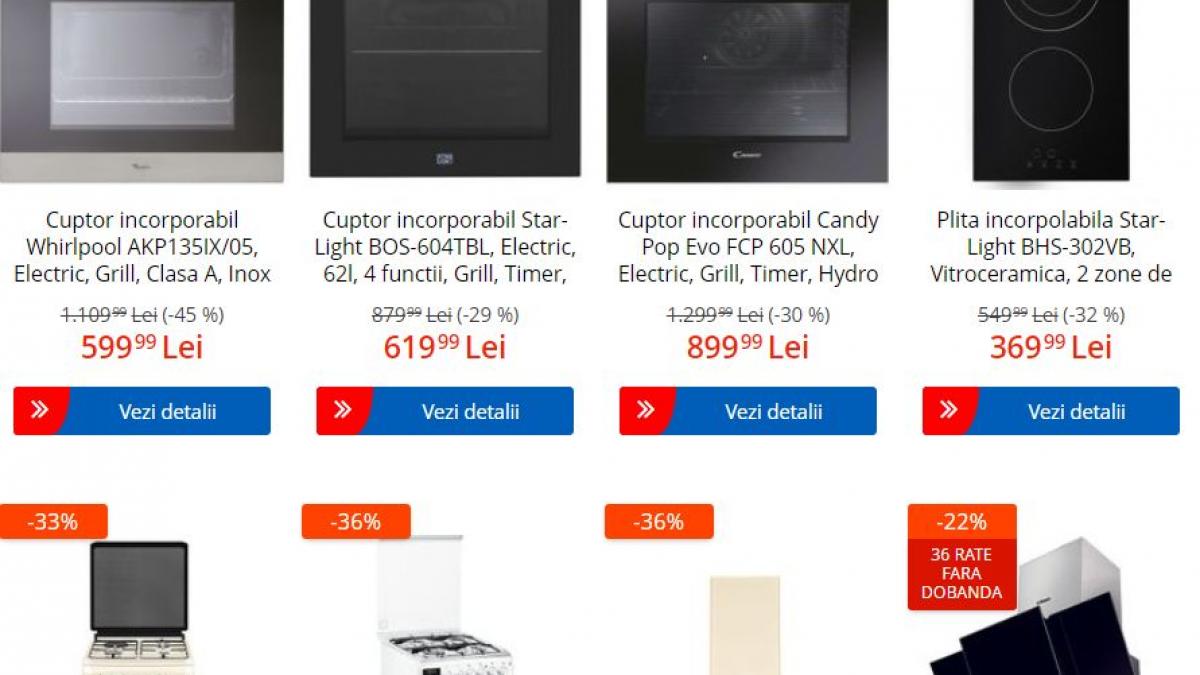 emag reduceri 3 electrocasnice de bucatarie ca sa gatesti cu bucurie