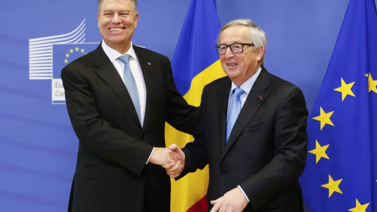 klaus iohannis intalnire cu juncker si comisari europeni mesajul presedintelui romaniei