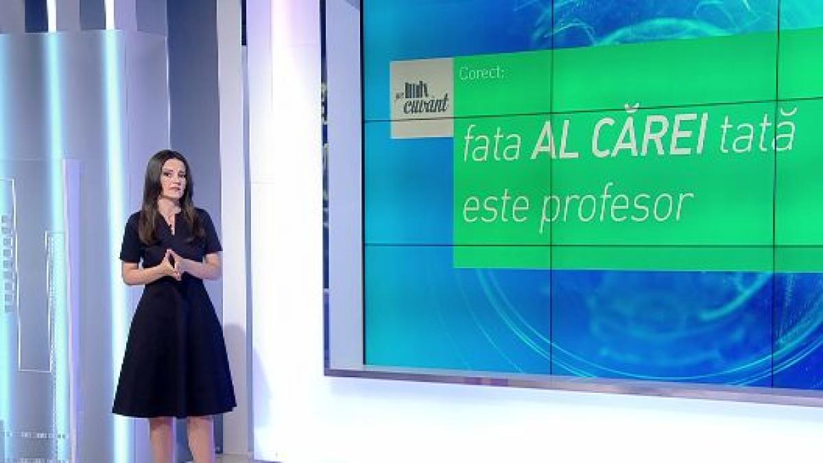 pe cuvant cu ana iorga cum acordam elementul al din structura genitivului