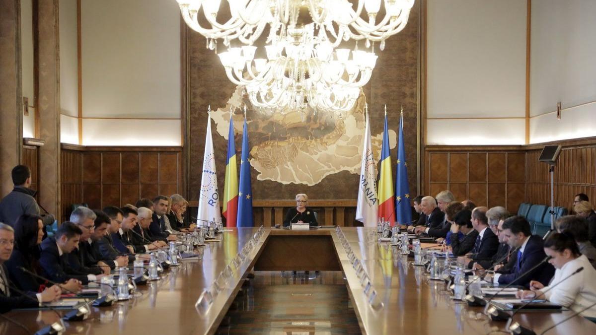 premierul viorica dancila a convocat sedinta de urgenta la guvern