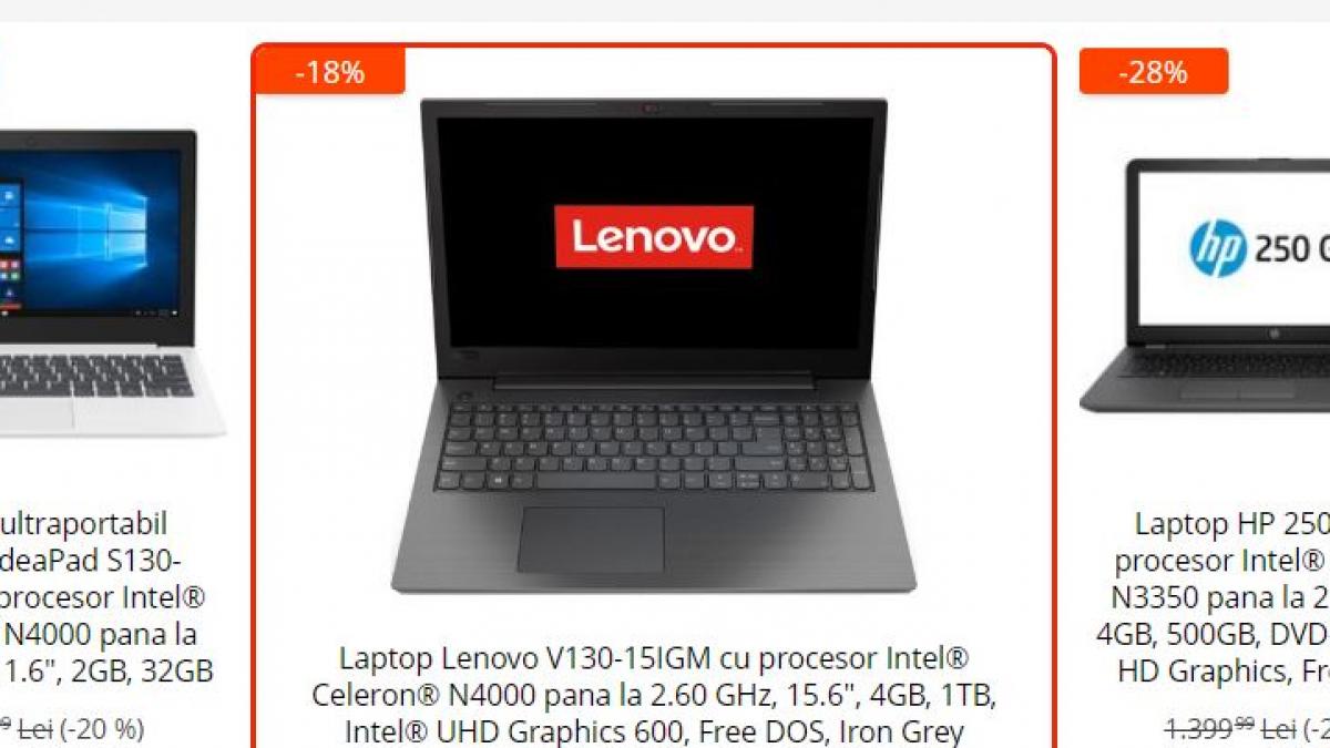 emag reduceri 3 laptopuri super performante ce costa sub 1 000 de lei