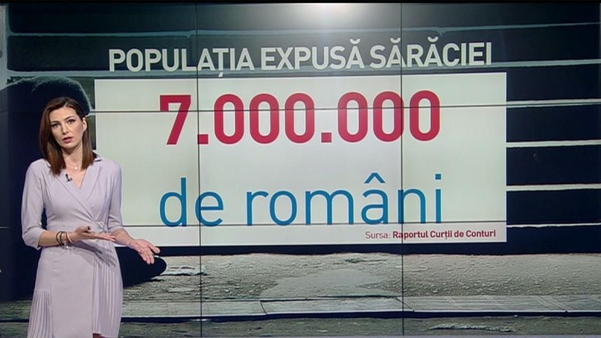 sapte milioame de romani sunt expusi saraciei