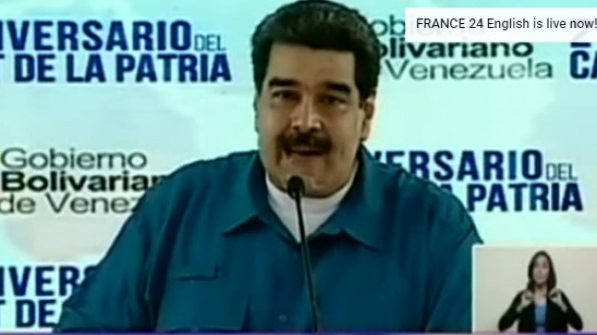 haos in venezuela maduro anunta ruperea relatiilor diplomatice cu sua ciocniri pe strazi