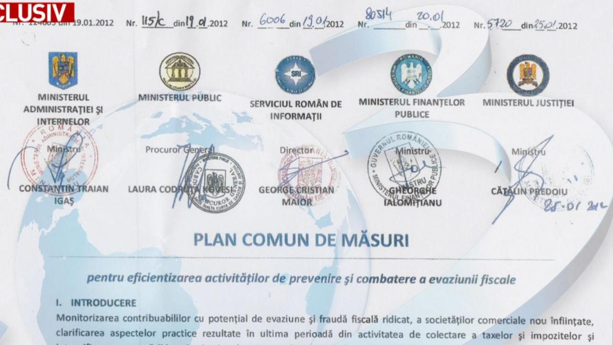 sinteza zilei documente explozive in premiera nationala