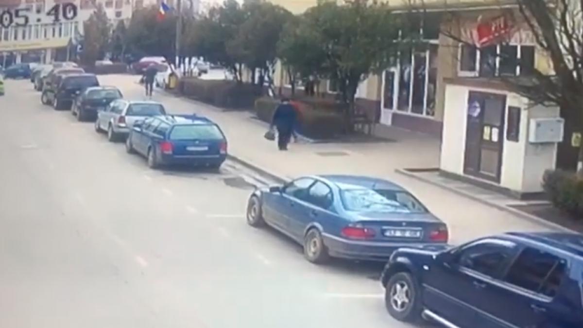 un mistret face ravagii in centrul unui oras din romania mai multe victime video