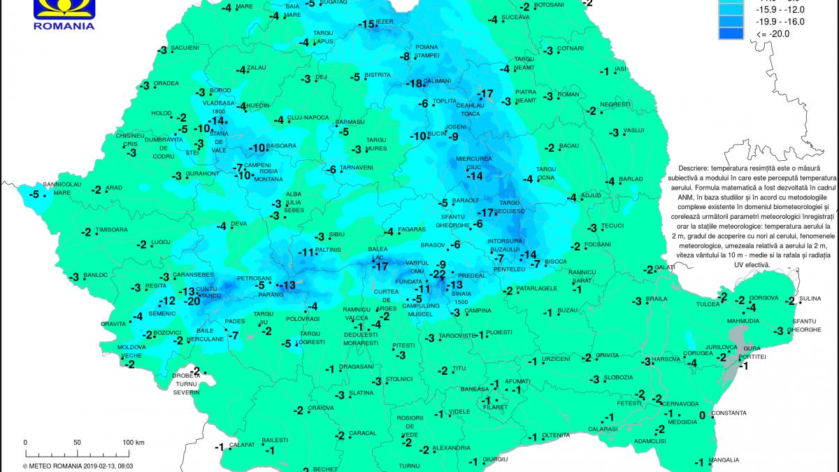 vremea temperaturile au coborat pana la 22 de grade