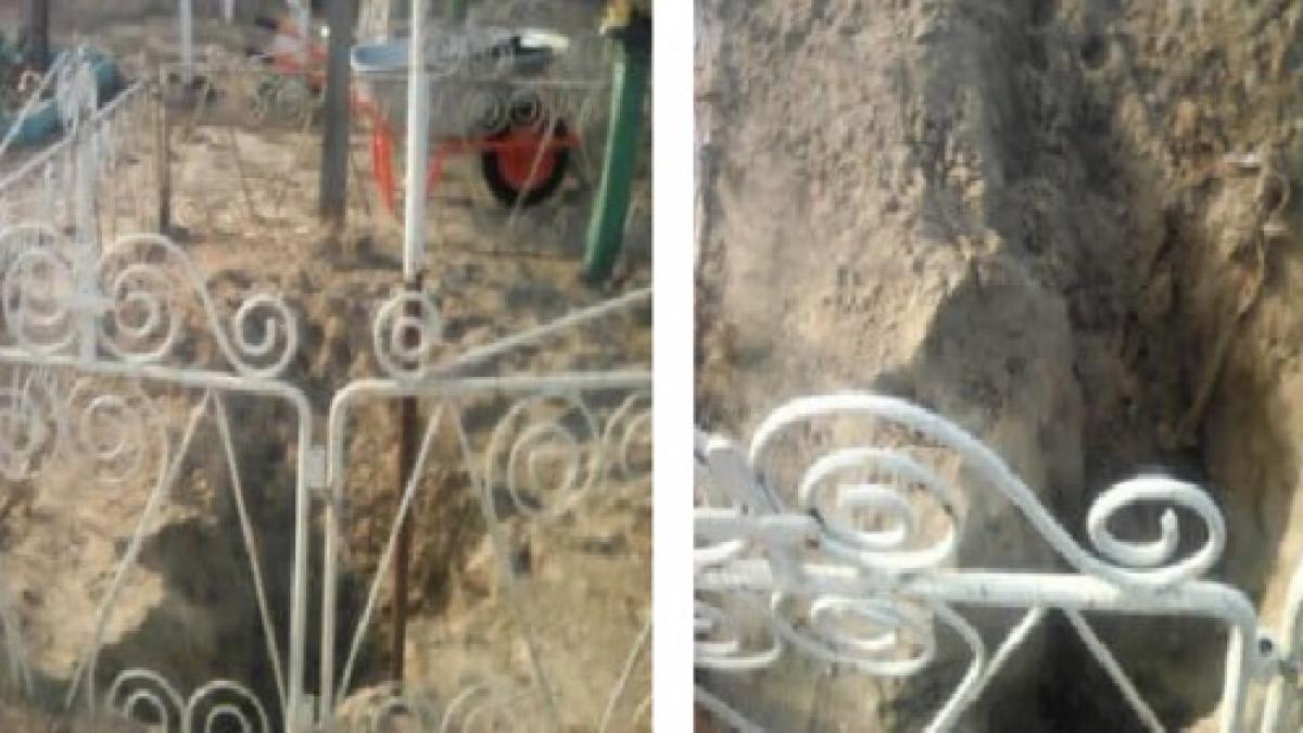 o femeie era in cimitirul din constanta la mormantul celor dragi cand a observat ceva bizar in