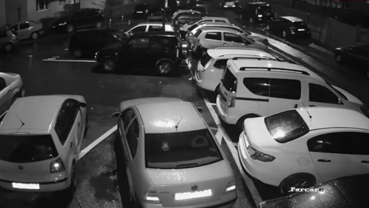 s a dus dimineata sa plece cu masina din parcarea unui bloc din cluj cand a zarit ceva scandalos la
