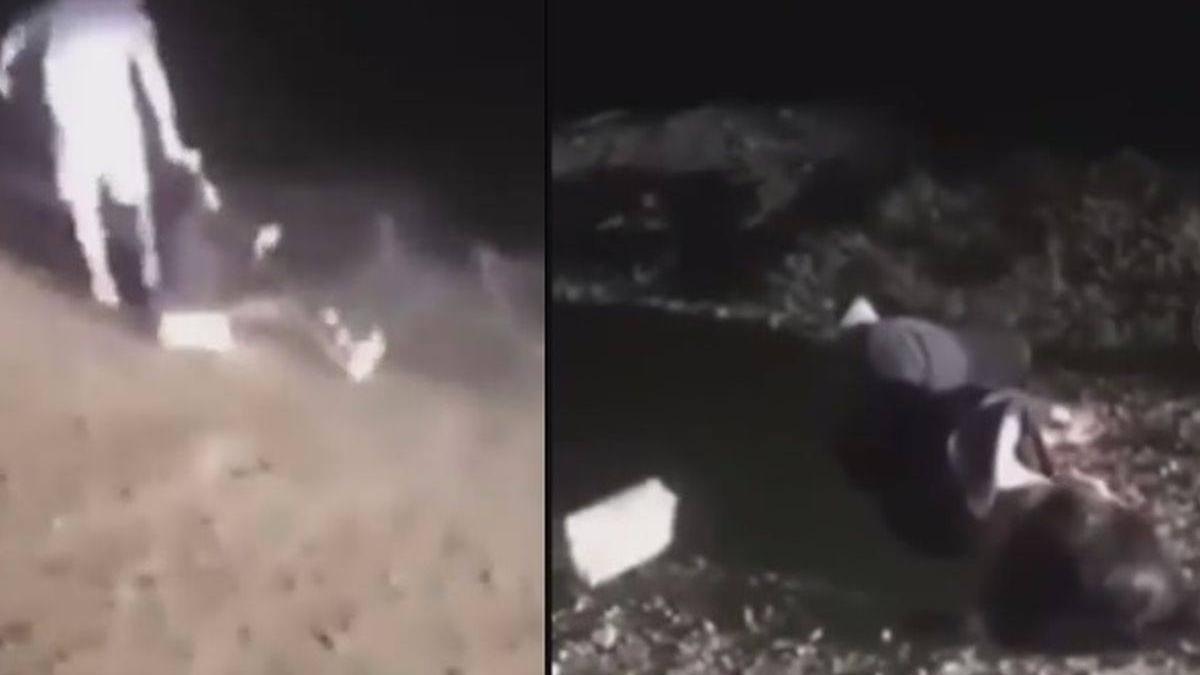 scene greu de privit o tanara este lovita fara mila de un barbat atentie imagini cu impact