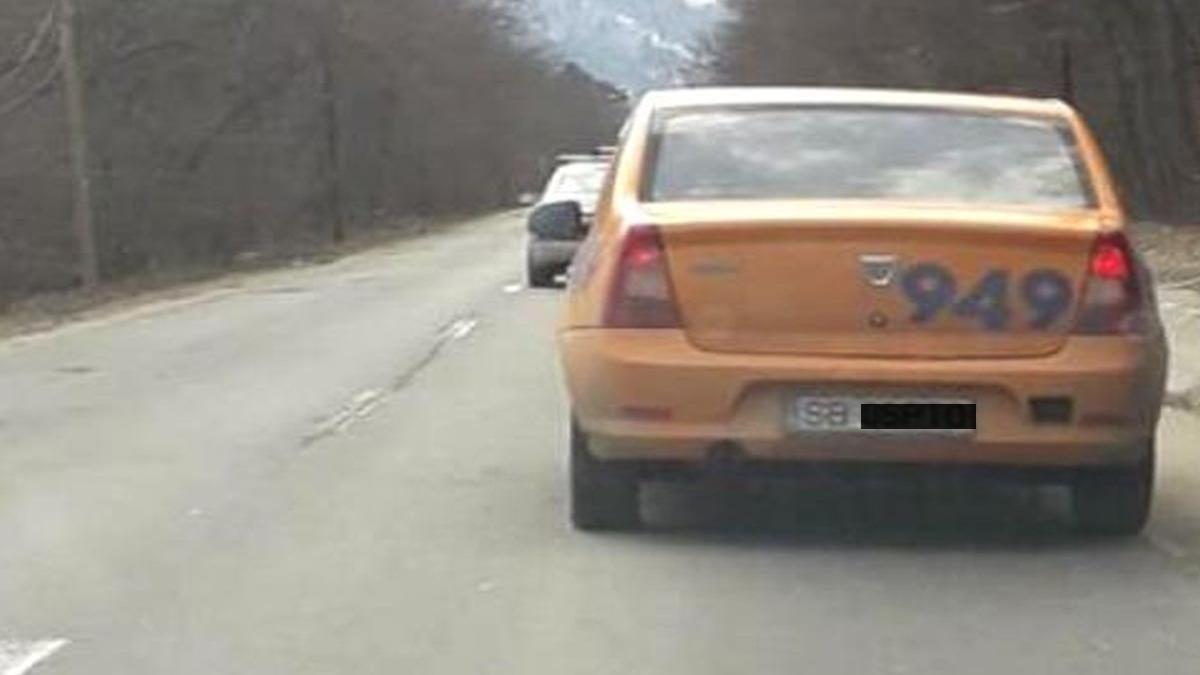 se afla in trafic pe un drum din judetul sibiu cand a vazut ceva cu totul neasteptat a luat