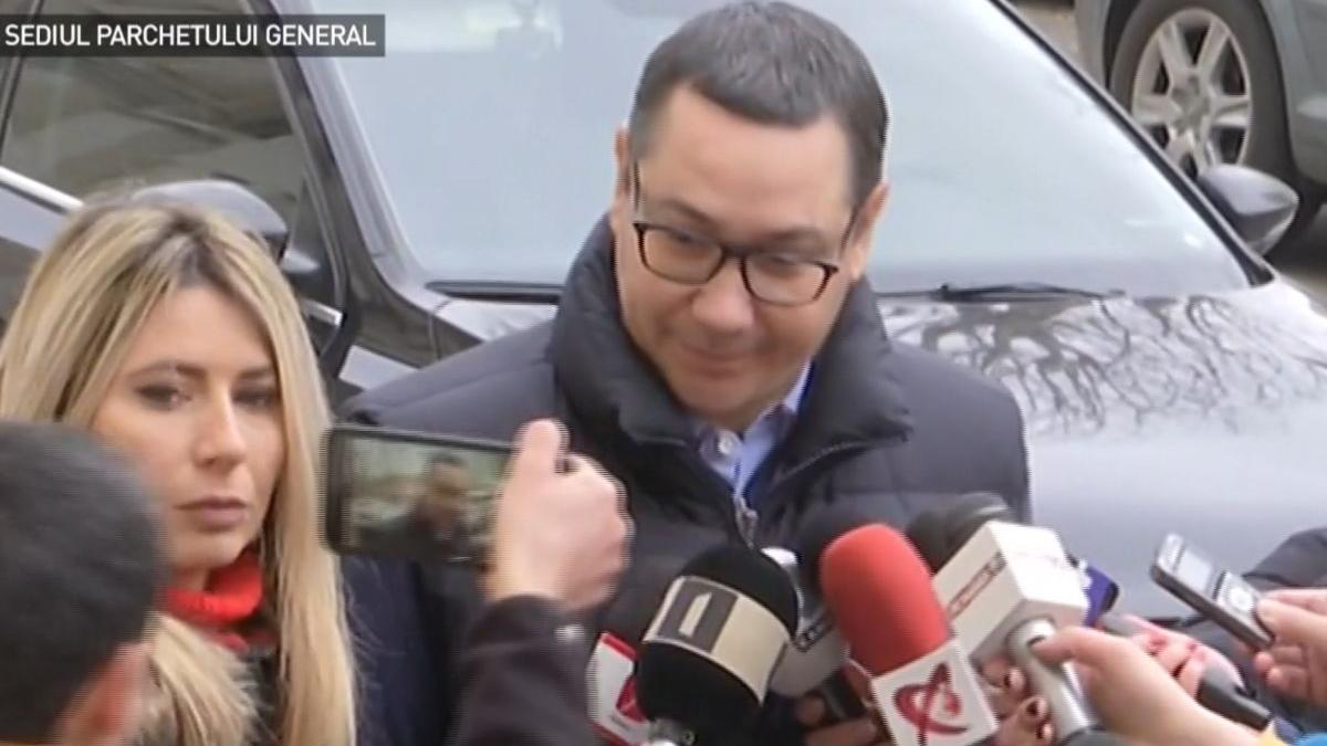 victor ponta la parchetul general fostul premier este audiat ca martor in dosarul laurei codruta