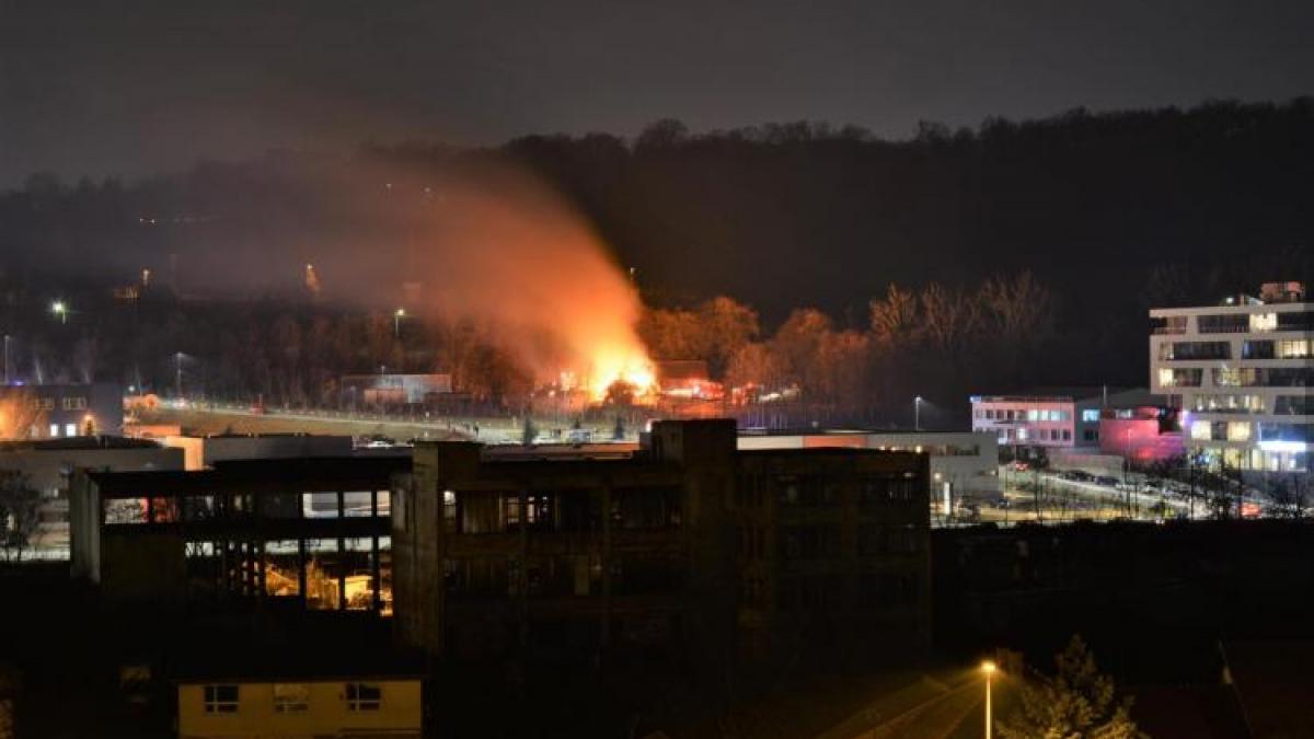 incendiu puternic la o gradinita din cluj