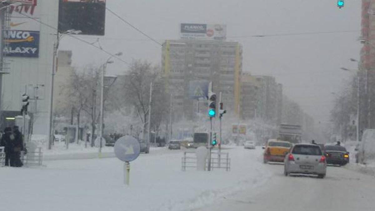 a revenit ninsoarea in romania drumarii au intervenit de urgenta