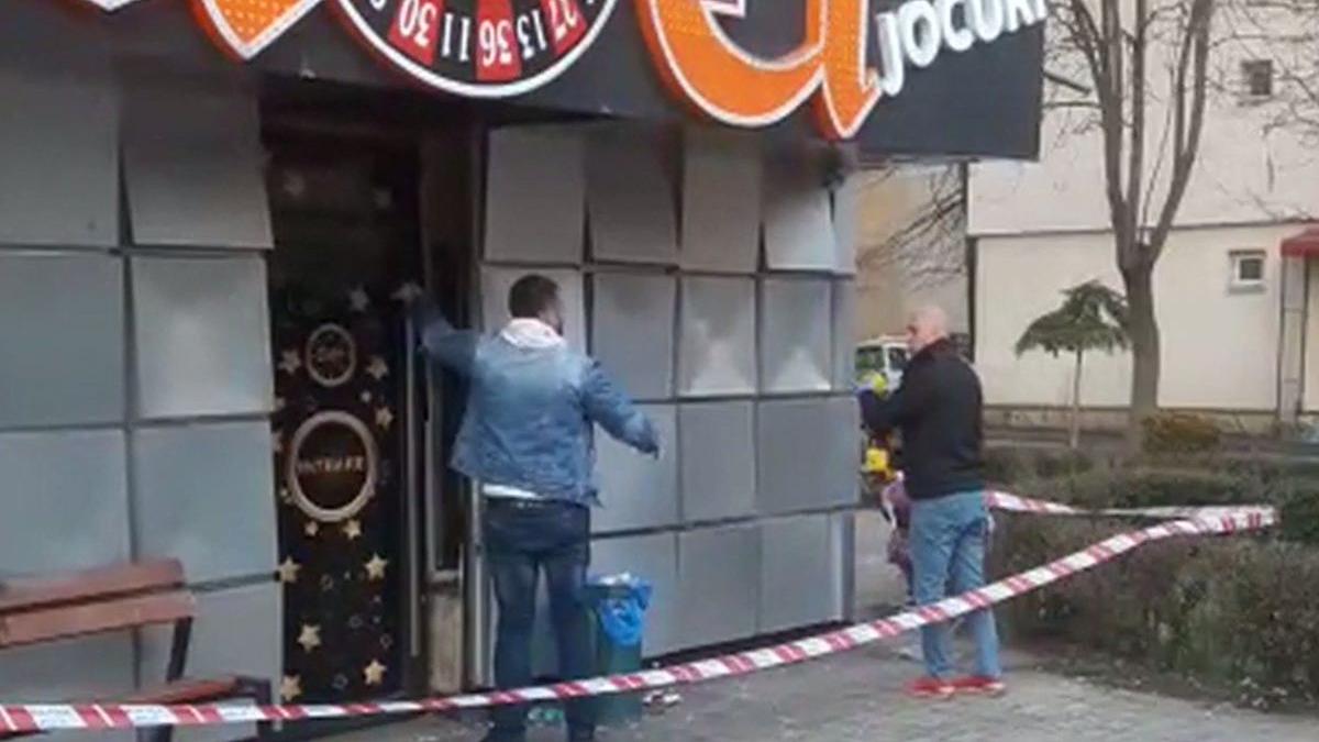 jaf armat in aceasta dimineata la o sala de jocuri din pitesti doi mascati au atacat angajatii