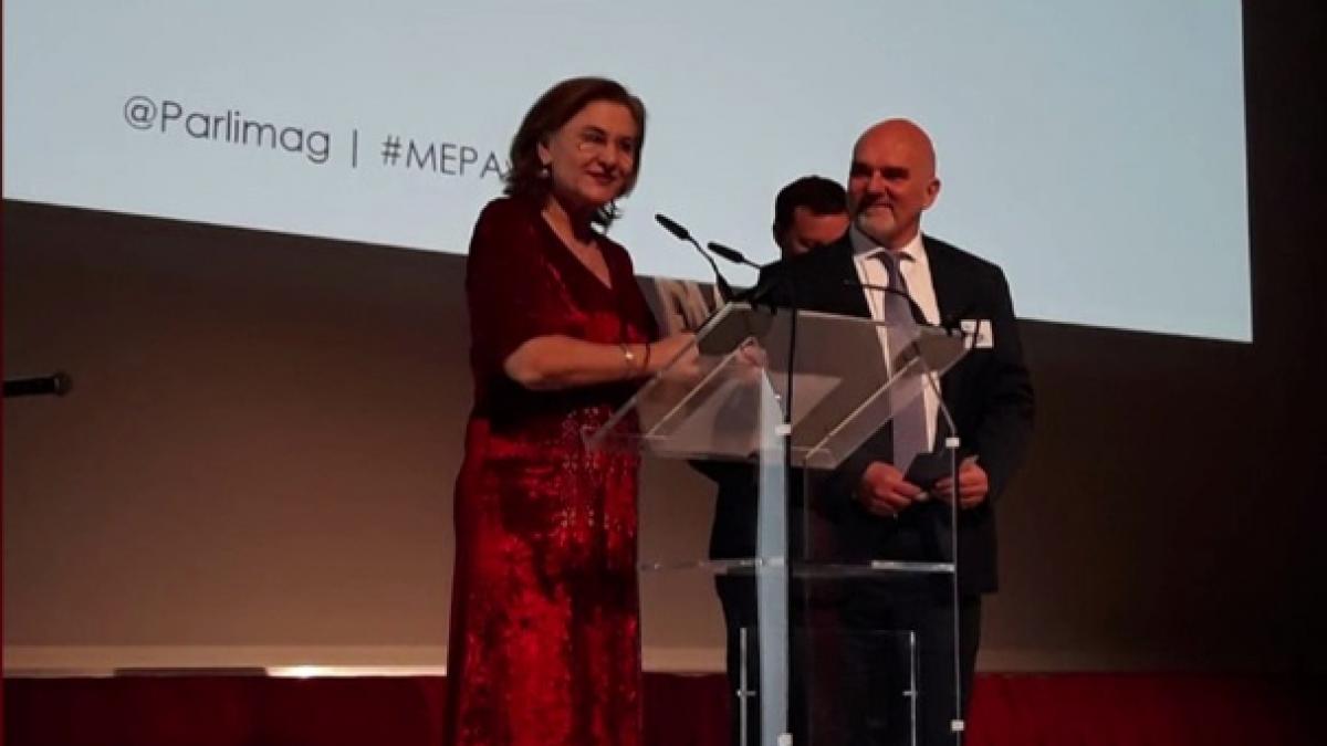maria grapini premiata la bruxelles