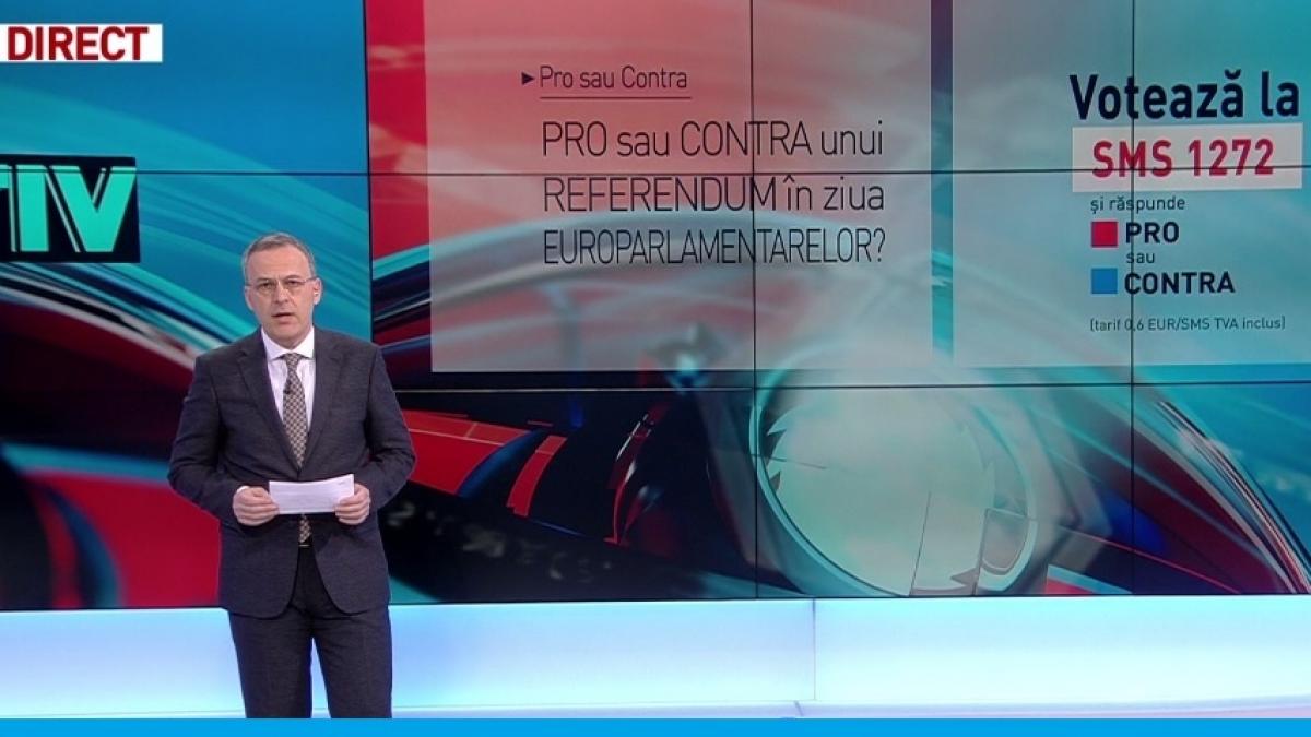 sondaj sunteti pro sau contra referendumului in ziua alegerilor