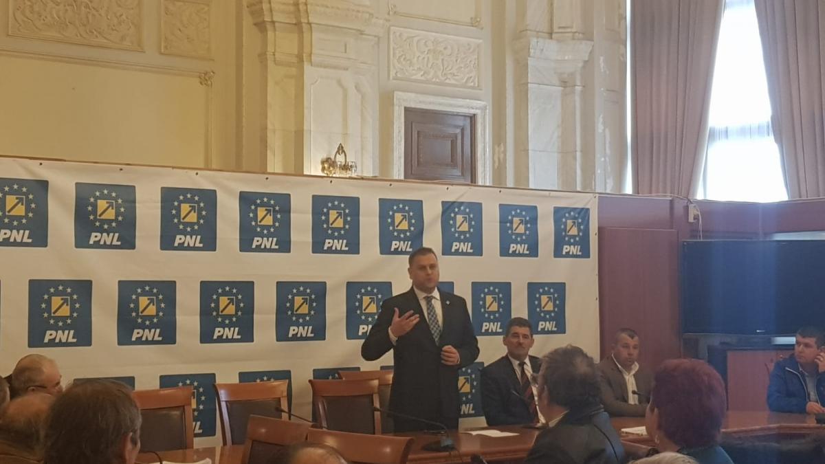 o femeie a intrat cu masina in biroul unui senator liberal