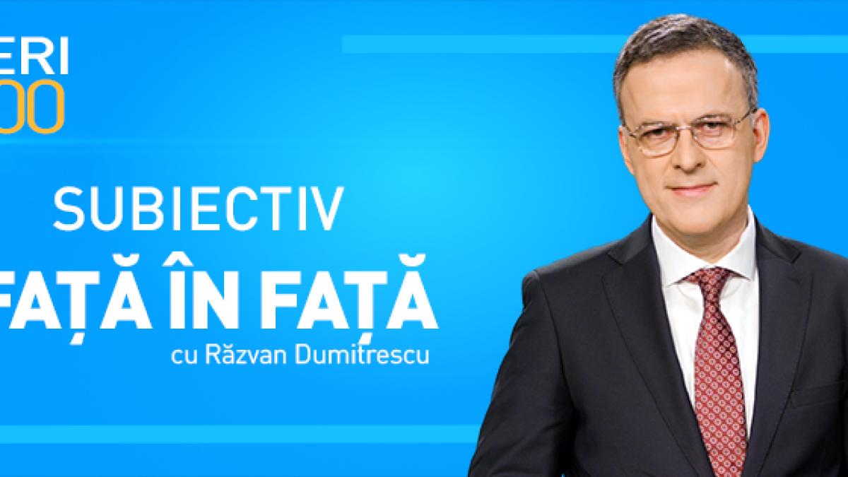 vineri de la ora 20 00 o noua editie subiectiv fata n fata sa plece sau sa ramana tudorel toader la