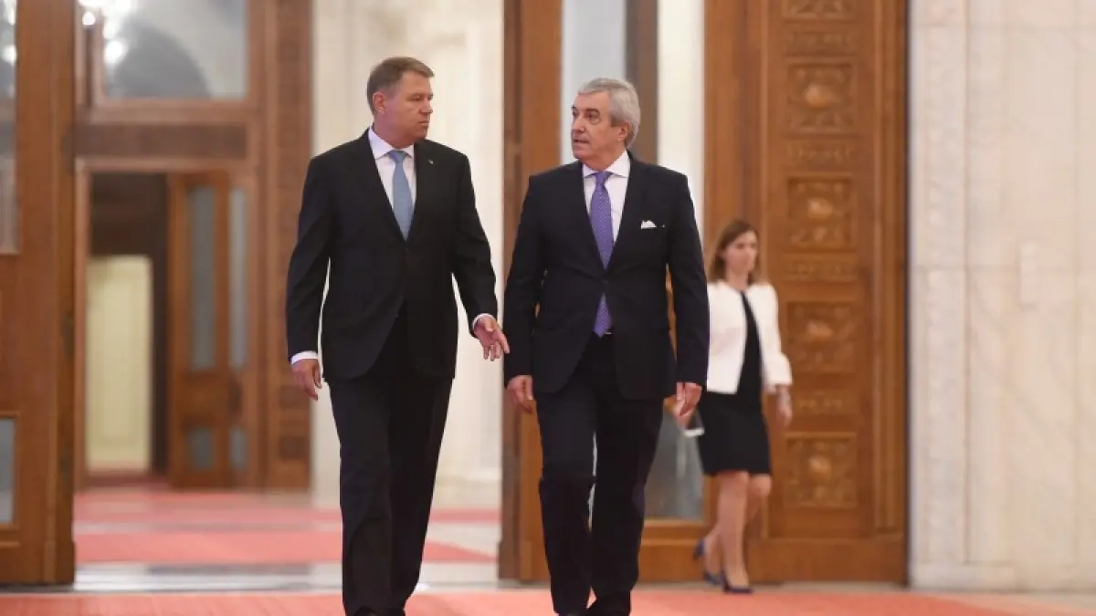 calin popescu tariceanu scrisoare catre klaus iohannis presedintele senatului cere demiterea lui
