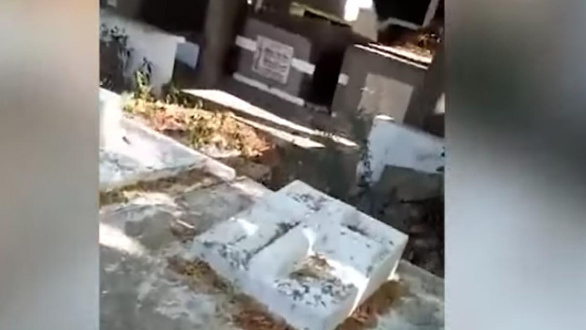 oamenii auzeau zgomote ciudate din cimitir asa ca s au dus sa cerceteze zona nu le a venit sa