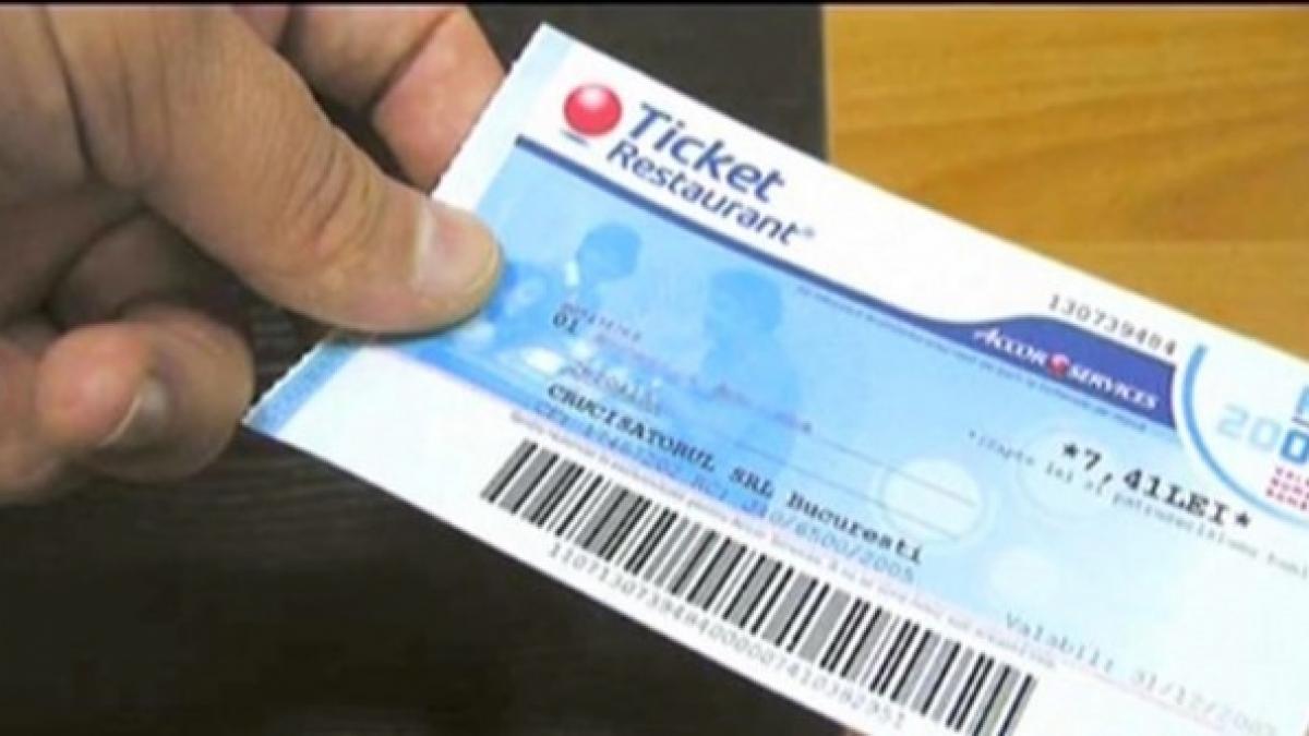 bonurile de masa ar putea fi majorate la 20 de lei