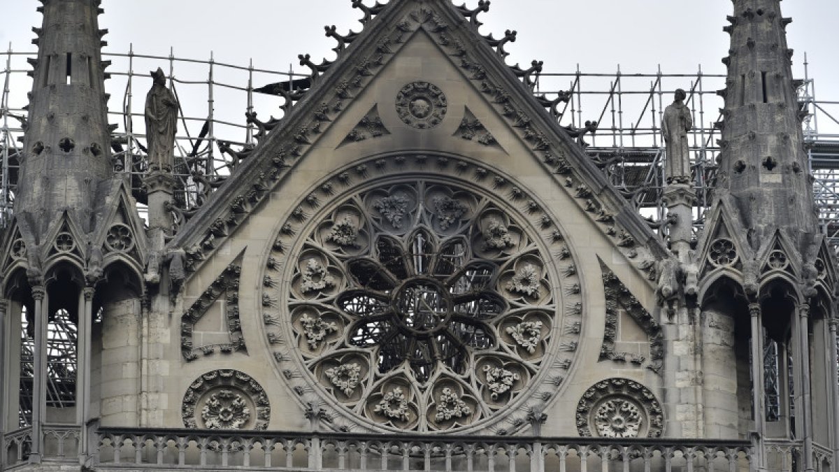 Pull out village Artifact Cum arată Catedrala Notre-Dame, după incendiul devastator - FOTO