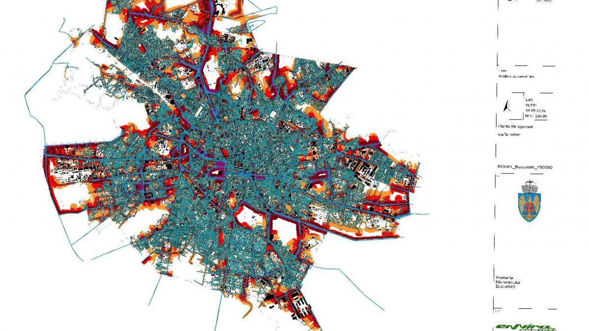 harta zgomotului din bucuresti care sunt zonele cele mai galagioase aveam impresia ca sunt in iad