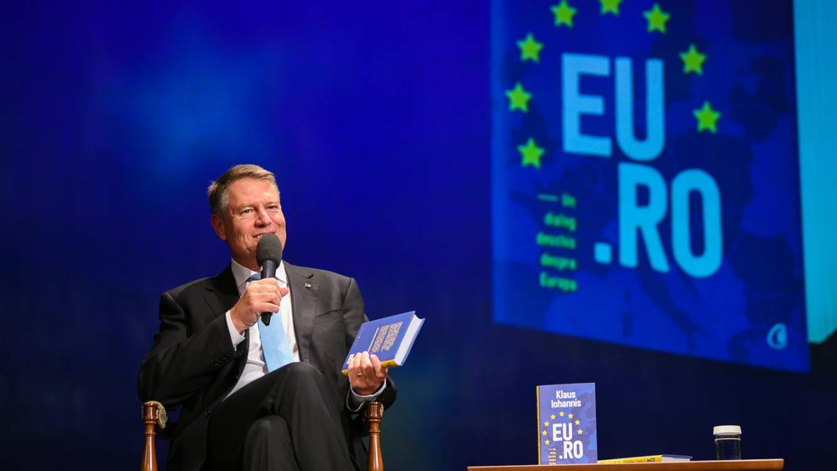 klaus iohannis si a lansat noua carte am vrut ca romania sa si ocupe locul cuvenit in ue si sa