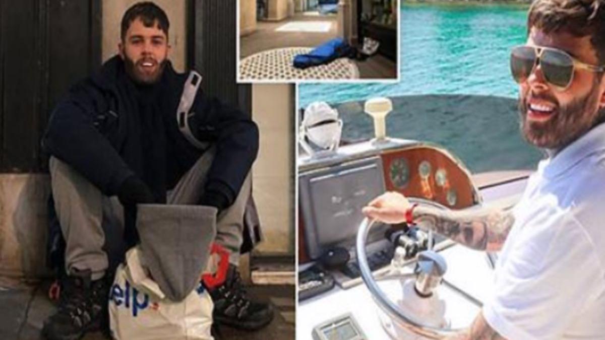 un tanar bogat care credea ca oamenii strazii sunt lenesi a vrut sa vada cum e sa nu ai casa ce a