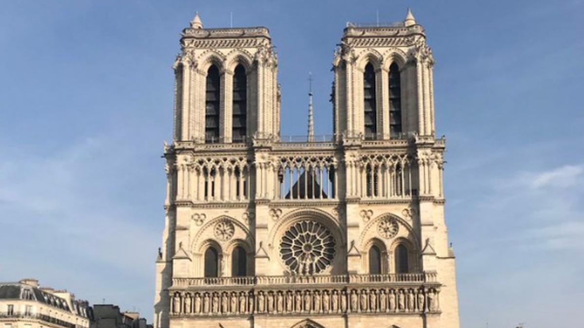 fotografia care a cucerit internetul a fost facuta in fata catedralei notre dame cu doar o ora