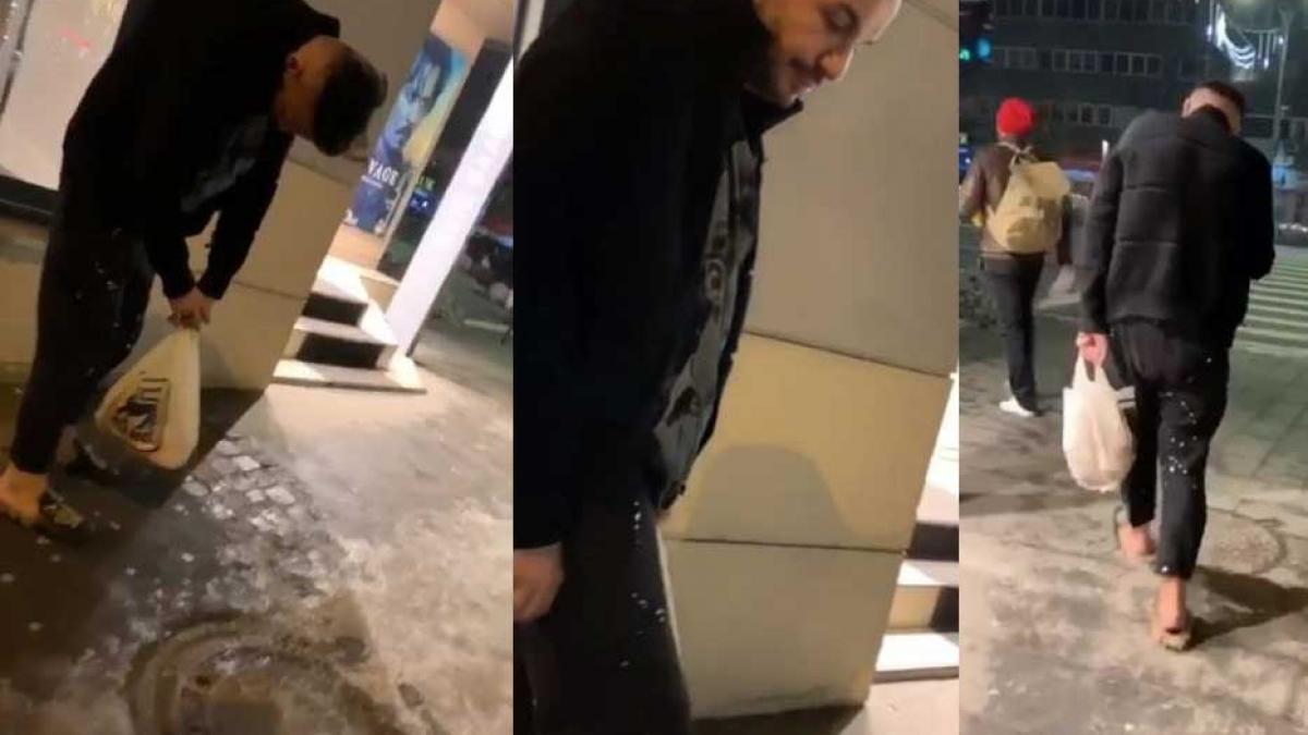 imagini halucinante cu razvan ciobanu drogat pe strada auzi tu esti ok cum a fost filmat designerul