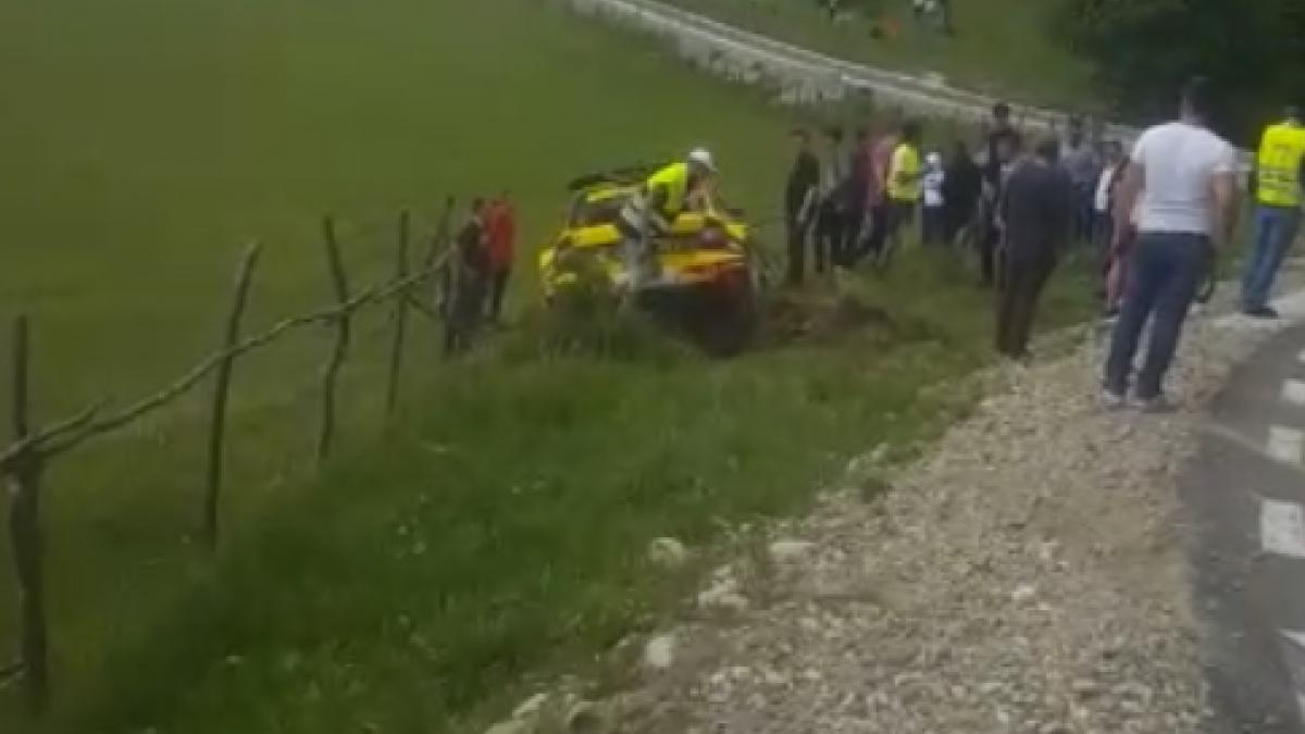 titi aur accident spectaculos la raliul argesului video