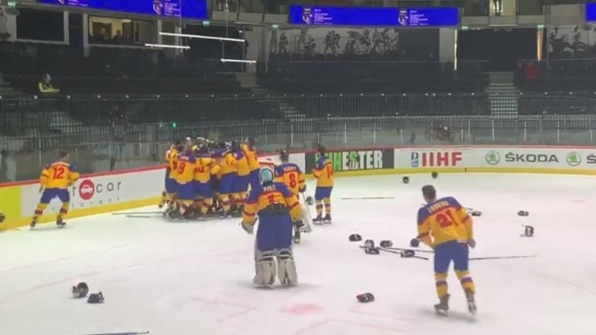 selectionata de hochei a romaniei a promovat in al doilea esalon mondial