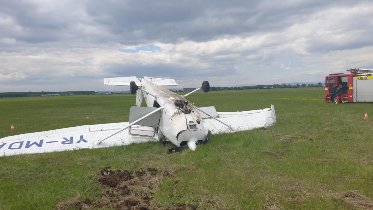 incident aviatic grav un avion s a prabusit langa ploiesti