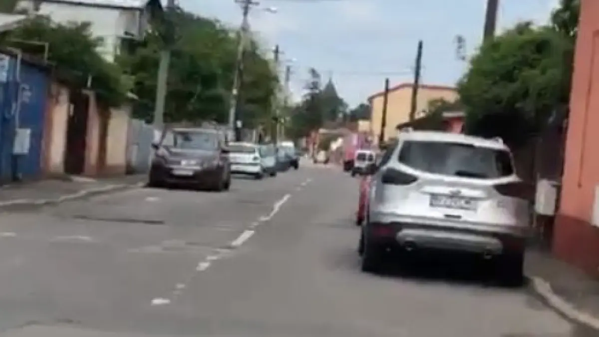 era in masina si ajunsese in cartierul ferentari din bucuresti cand a vazut ceva de a dreptul